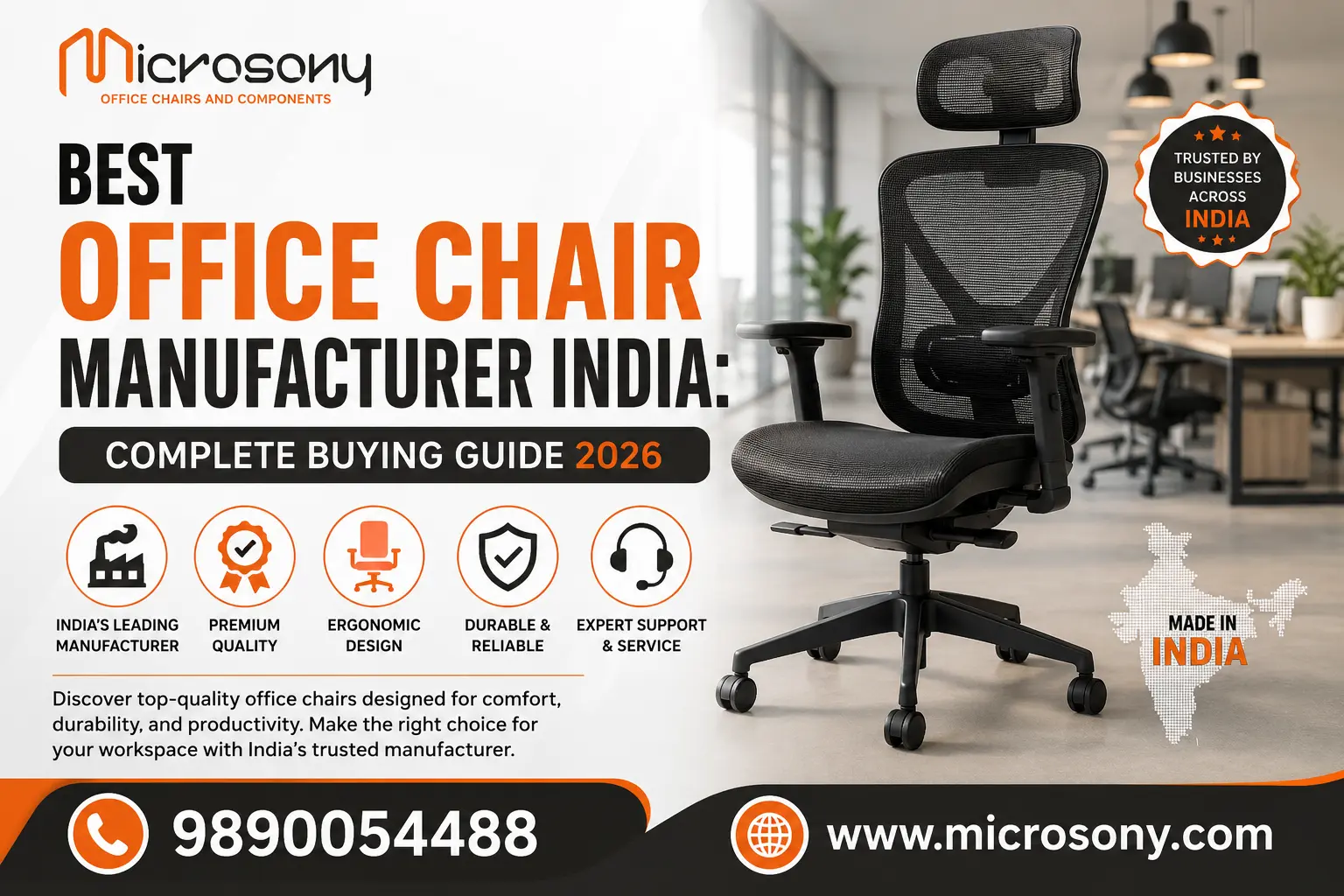 office chair manufacturer India