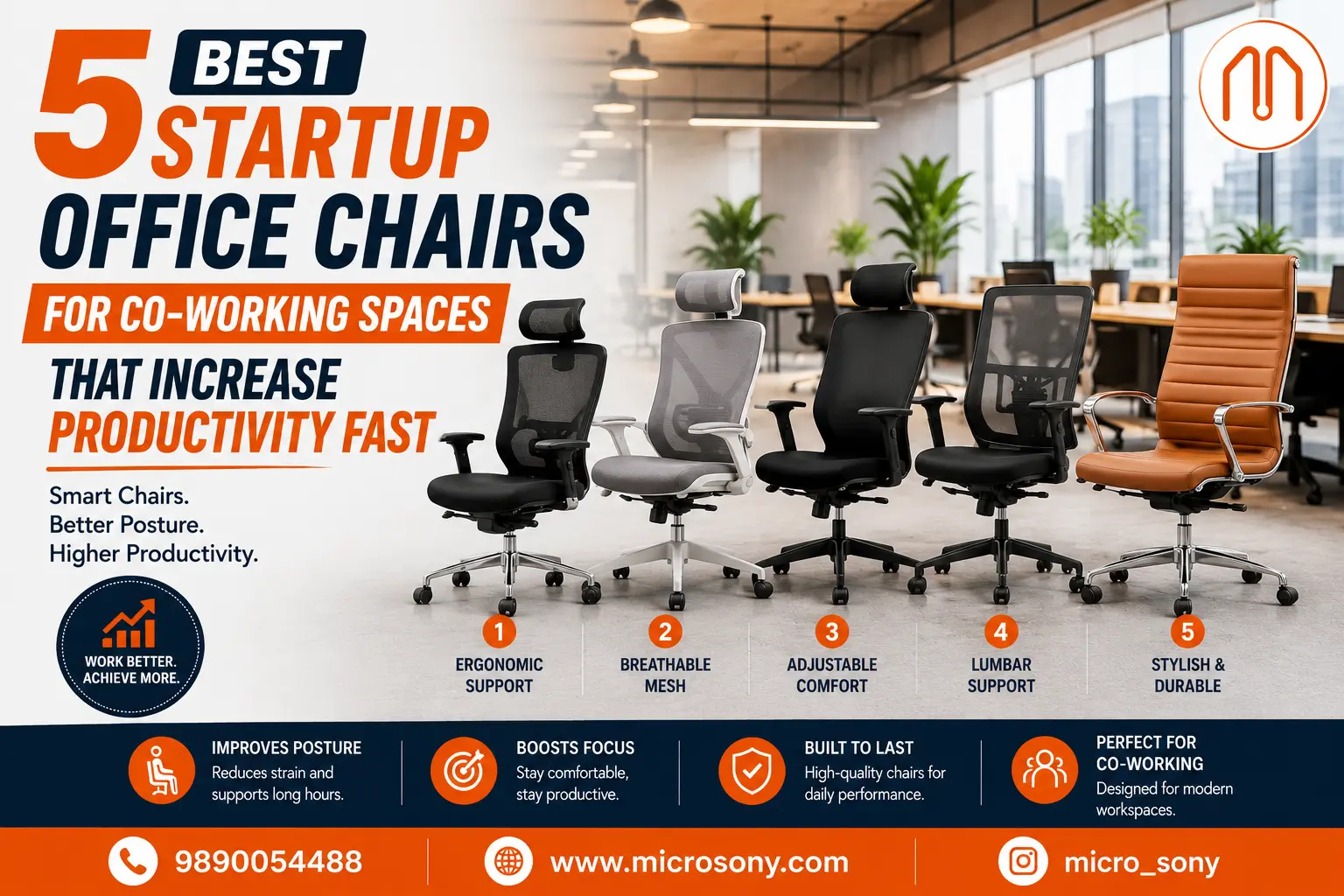 startup office chairs"