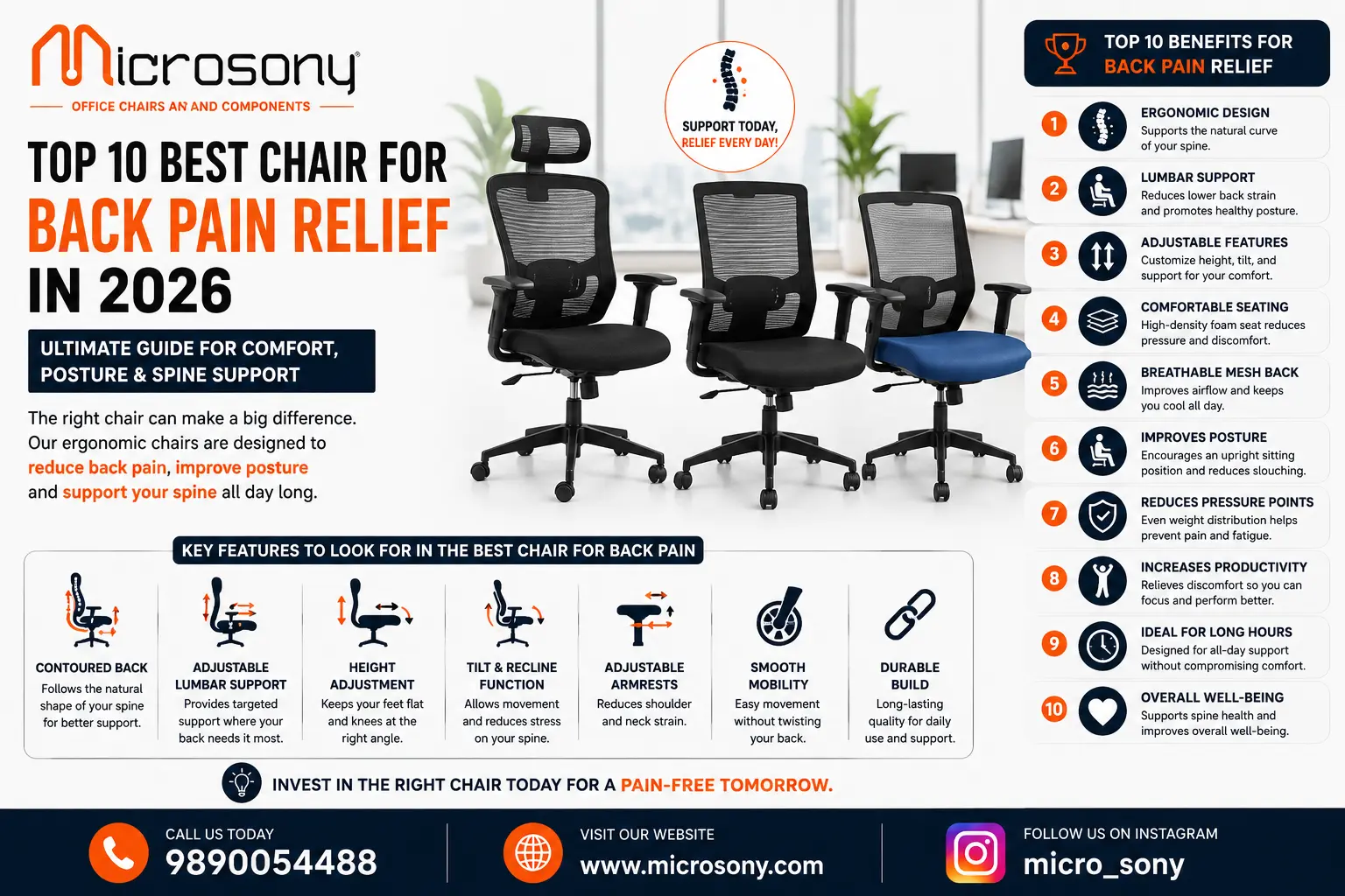 Best Chair for Back Pain