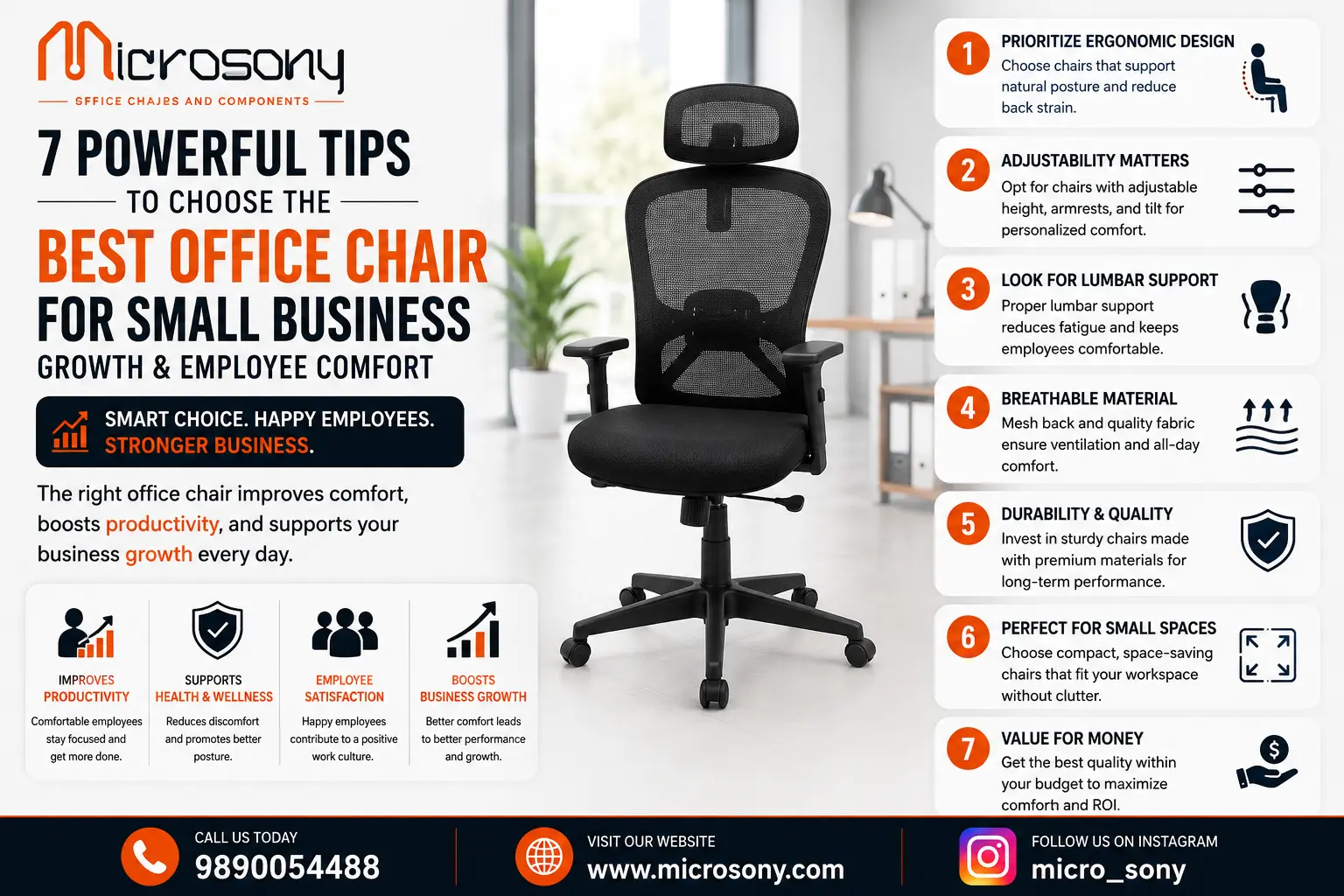 best office chair for small business