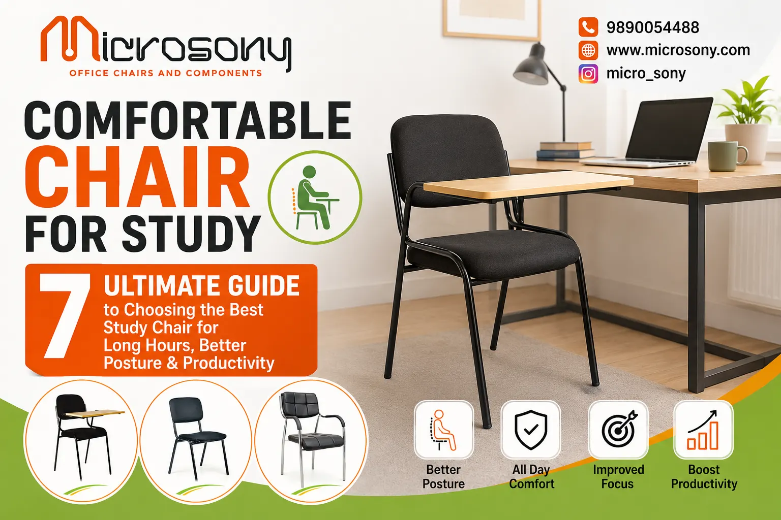comfortable chair for study