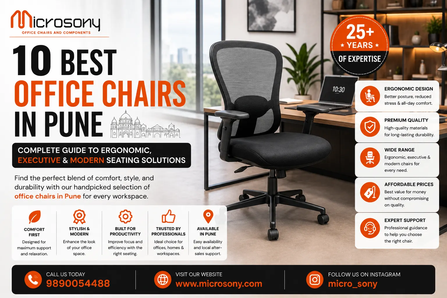 office chairs in pune