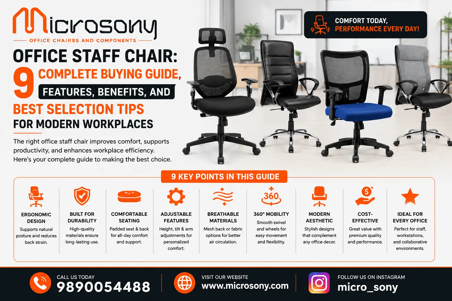 office staff chair