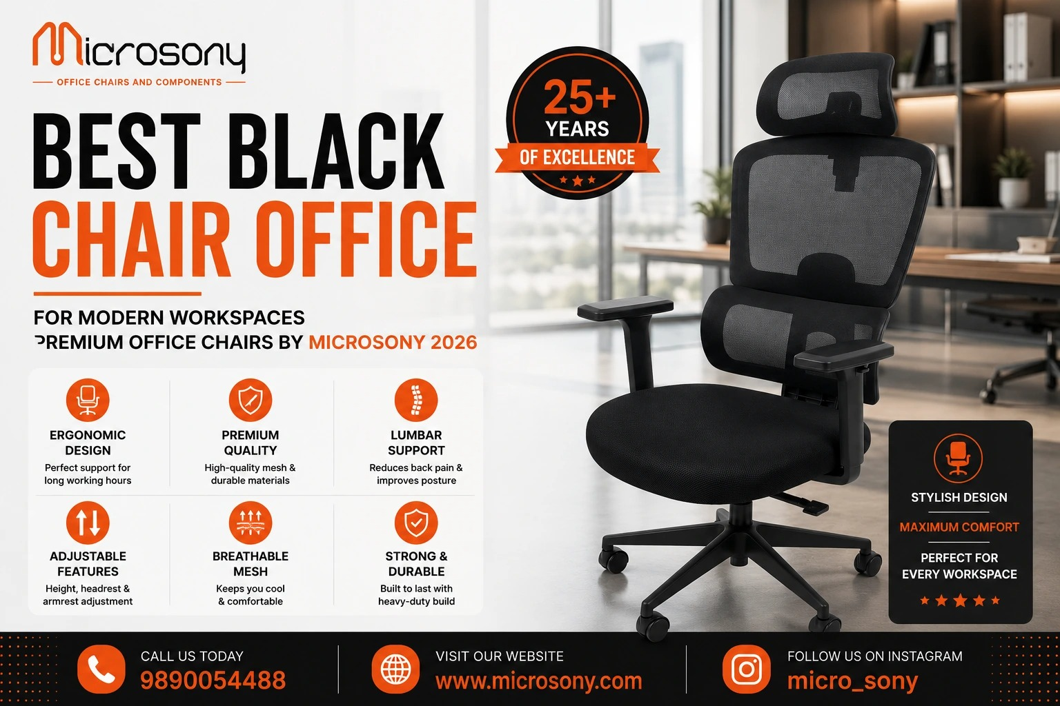 Black Chair Office