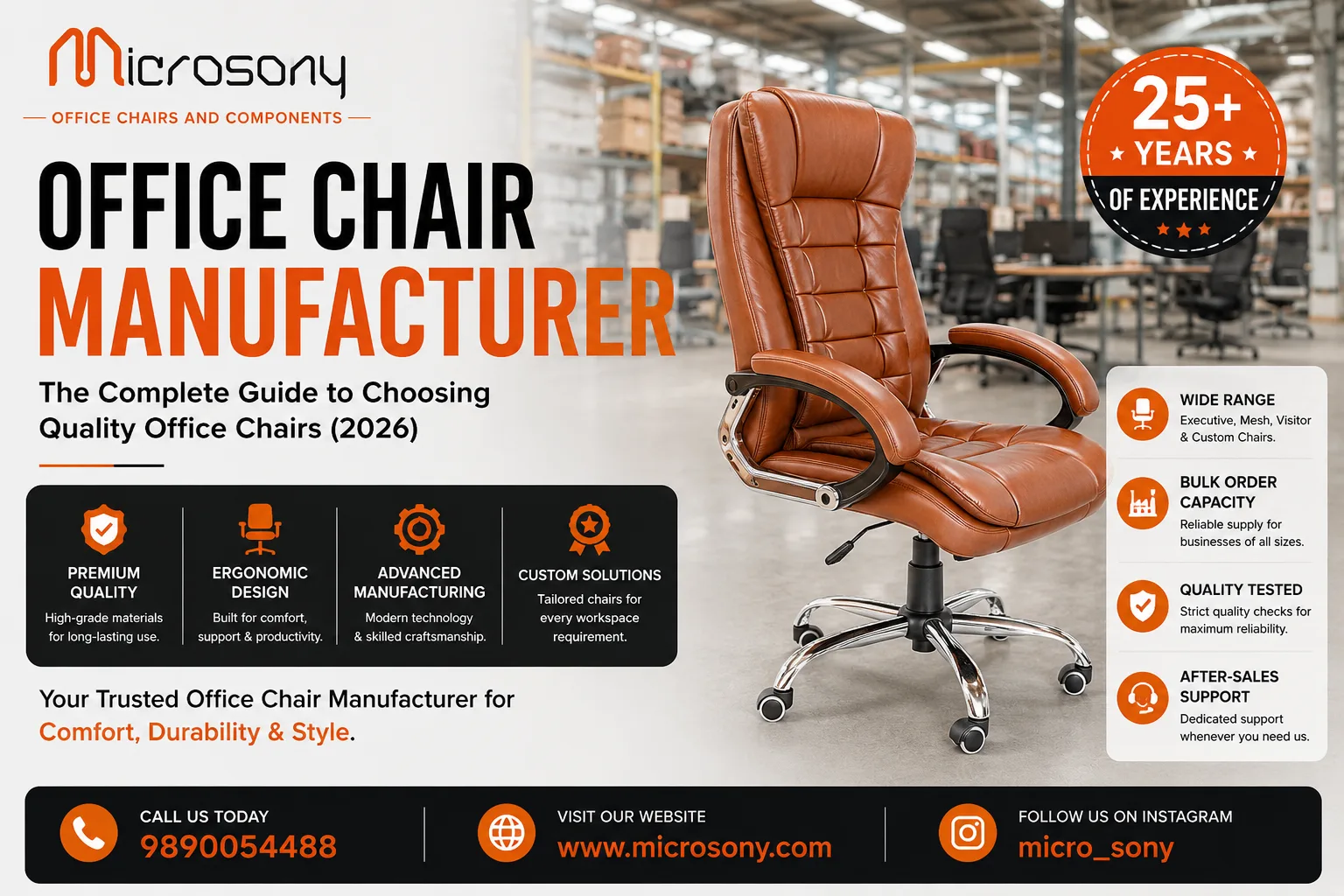 Office Chair Manufacturer
