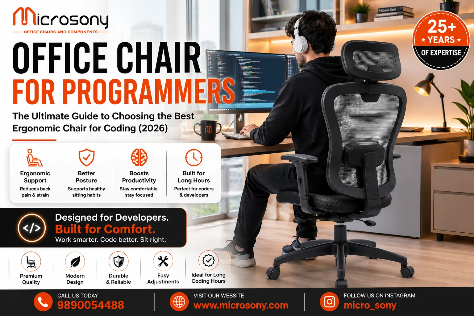 Office Chair for Programmers