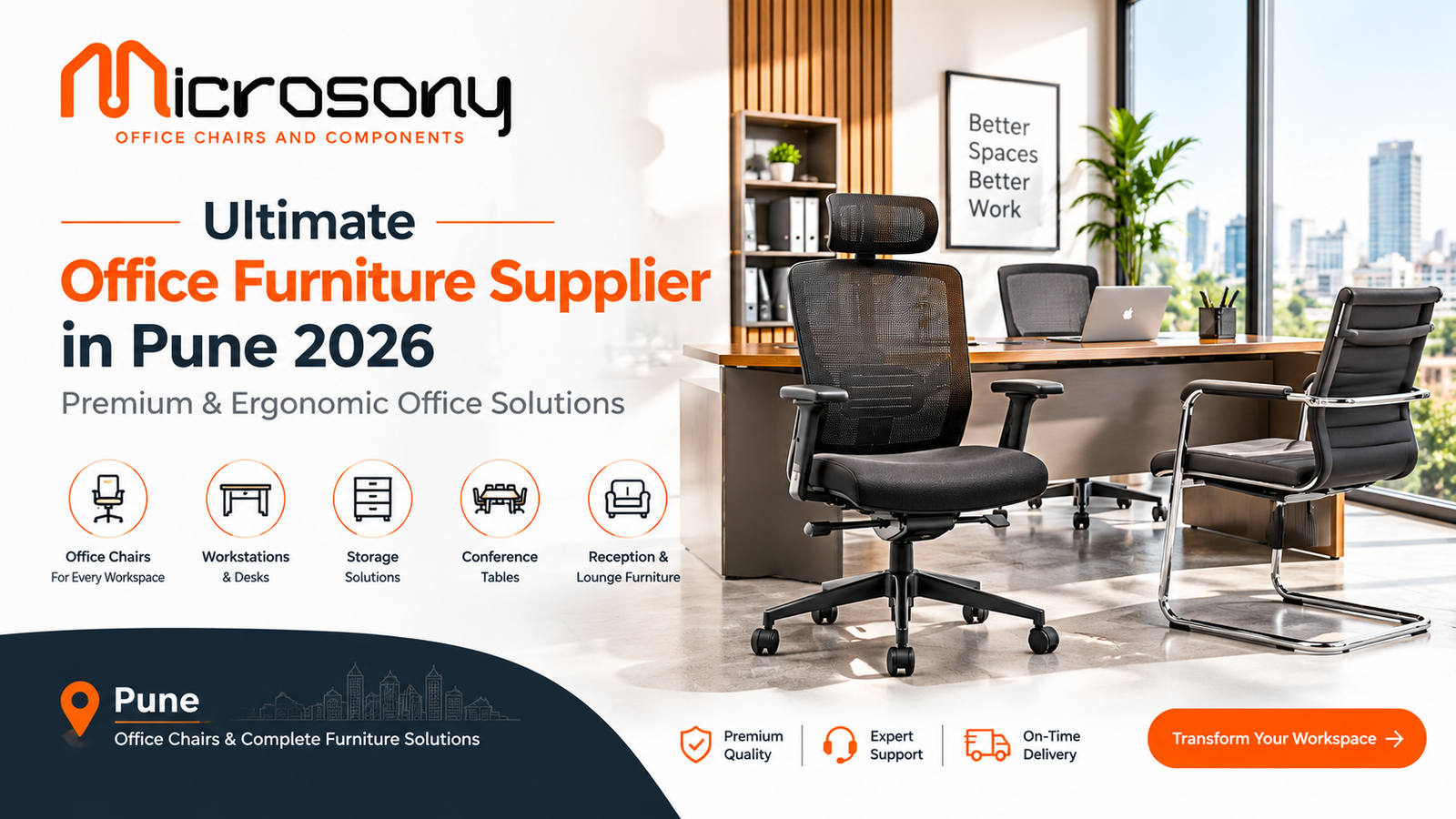 office furniture supplier in Pune